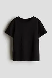 black t-shirts cotton- ستور جيم
